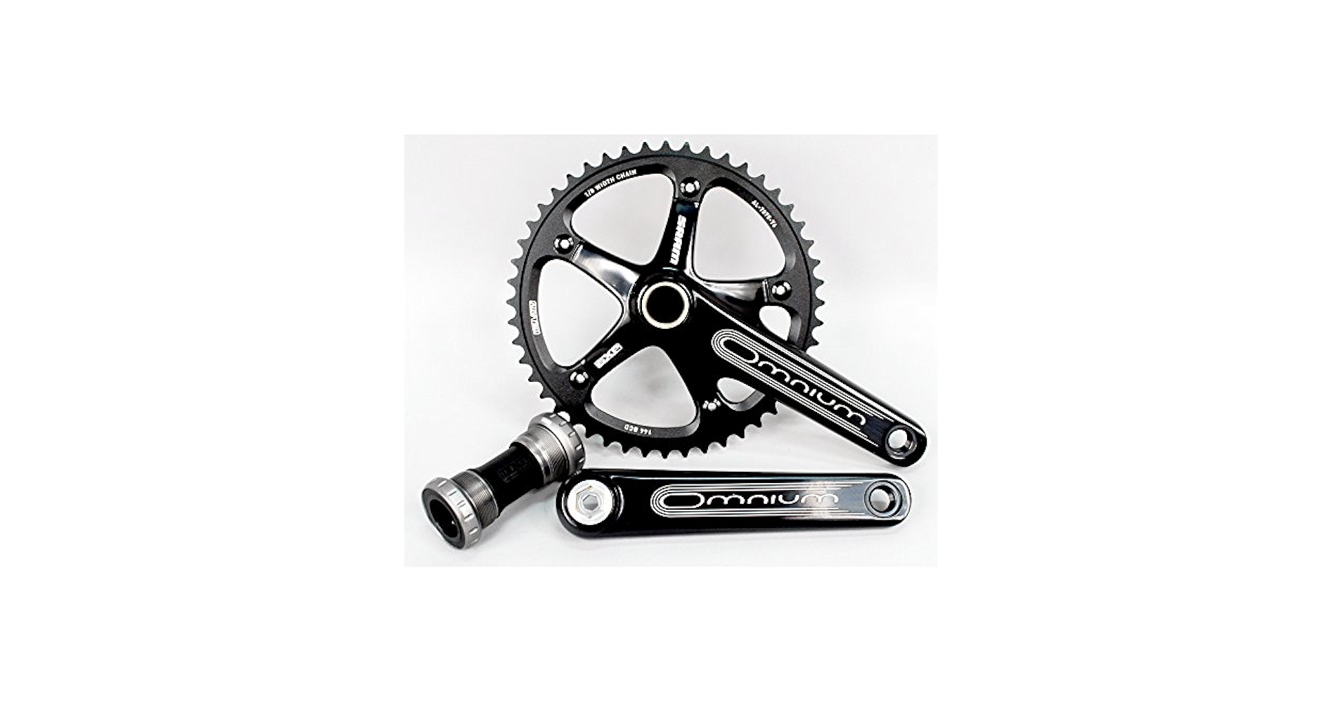SRAM Omnium 175mm Black GXP Crank/BB Set 48T : Amazon.com.au
